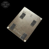 Bottom of Used Caroline Guitar Company Meteore Lo-Fi Reverb Pedal TSS7129.