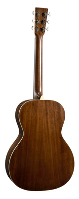 Back of Martin 00L-16E Black Smoke.