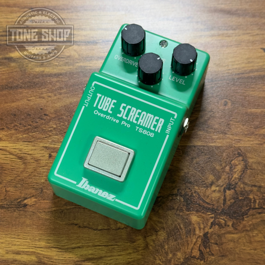 Top of Used Ibanez TS808 w/box.