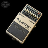 Used Boss GE-7 Graphic EQ ACA Power MIT Black Label TSU26365