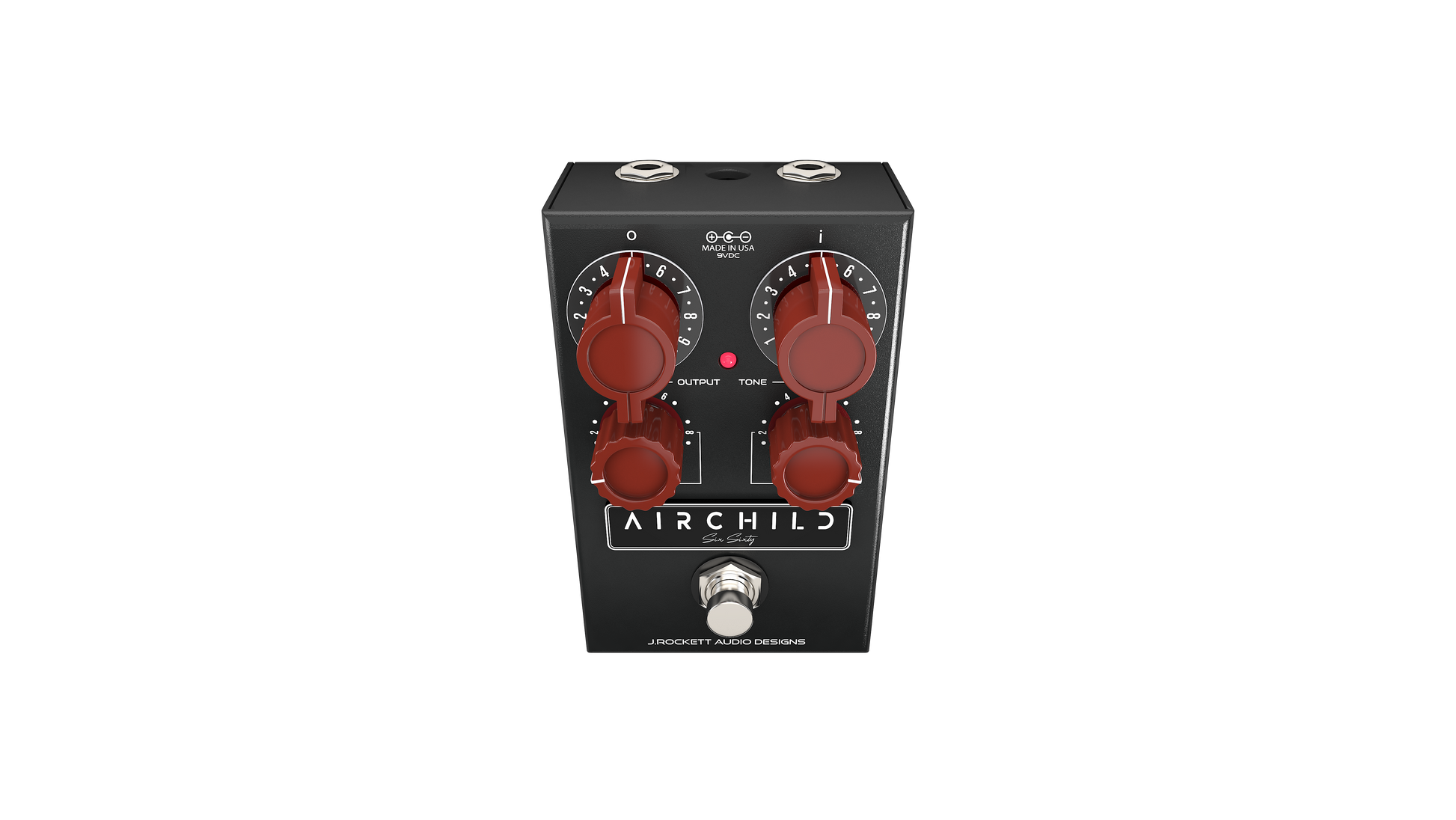 Front top angle of J Rockett Airchild Six Sixty Compressor.