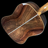 Back angle of Martin Custom Shop 28 Style 12 Fret Dread Adirondack/WEIR.