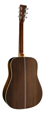 Back of Martin D-28 Sunburst.