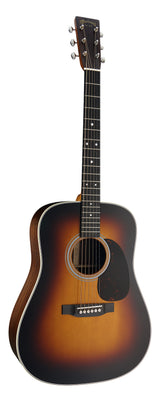 Full frontal of Martin D-28 Sunburst.