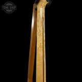 Back right angle of neck of Used 1992 Fender Custom Shop Texas Stratocaster 06 of 20 TSS6877.