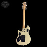 Back of Used EVH MIJ Series EVH Signature Wolfgang Ivory.