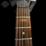 Neck of Used 2007 Dean Boca Electric 12-String Black.