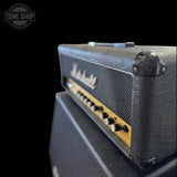 Right side of Used 1989 Marshall Artist 3203 30 Watt Amplifier Head TSS6984.