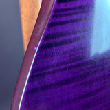 Ding on side edge of Used Ibanez Herman Li Signature.
