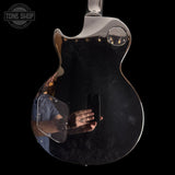 Back of body of Used 2025 Gibson Les Paul Studio Session Trans Ebony Burst.