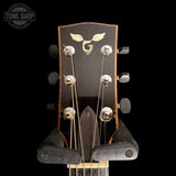 Headsock of Used 2005 James Goodall RGCC Rosewood Grand Concert Cutaway.