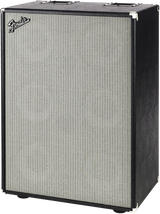 Front left angle of Fender Bassman 610 Neo Enclosure Bass Cab.