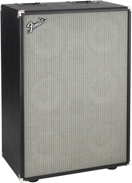 Front right angle of Fender Bassman 610 Neo Enclosure Bass Cab.