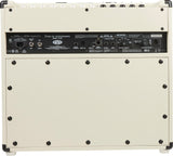 Back of EVH 5150III Hypersonic 6L6 Ivory 1x12 Combo Amp.