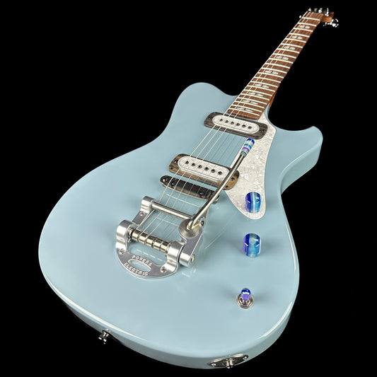 Front angle of Powers Electric A-Type Meissen Blue Pearloid PF42.