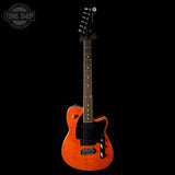 Full frontal of Used Reverend Reeves Gabrels Signature Flame Orange.