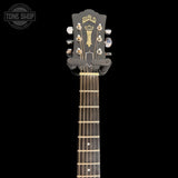 Headstock of Vintage 1971 Guild D-50 NT.