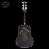 Back of Used Gibson J-45 Standard 12-String.