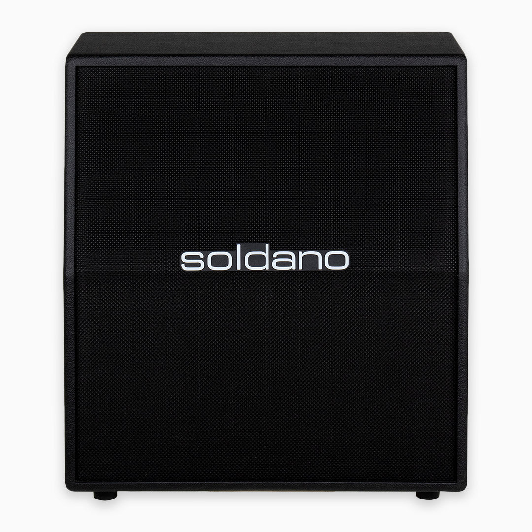 Demo Soldano 212 Vertical Cabinet 2x12 Black