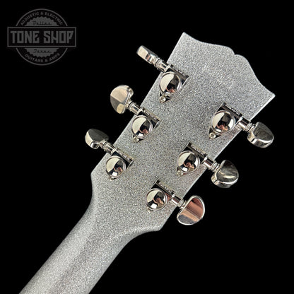 Back of headstock of Gibson Custom Shop M2M 1964 ES-335 Patriot Sparkle Gloss NH.