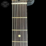 Headstock of Used Fender Player II Jazzmaster British Racing Green TSS7358.