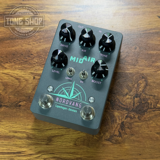 Top of Used Nordvang Mid Air Overdrive/Boost w/box.