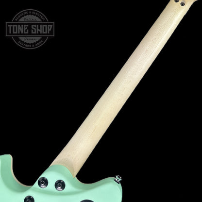 Back of neck of Used EVH Wolfgang Special Matte Surfgreen.