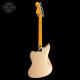 Back of Used 2025 Fender American Classic Jazzmaster Shoreline Gold.