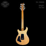Full back of serial number 398688 of PRS 40th Anniversary Custom 24 Limited Edition Tiger Eye.