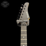 Used Kramer Volante Quilt Guitar neck with headstock featuring Kramer branding on a black background