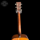 Back of neck and headstock of Used 2014 Martin 00DB Jeff Tweedy Signature w/Binding Repair.