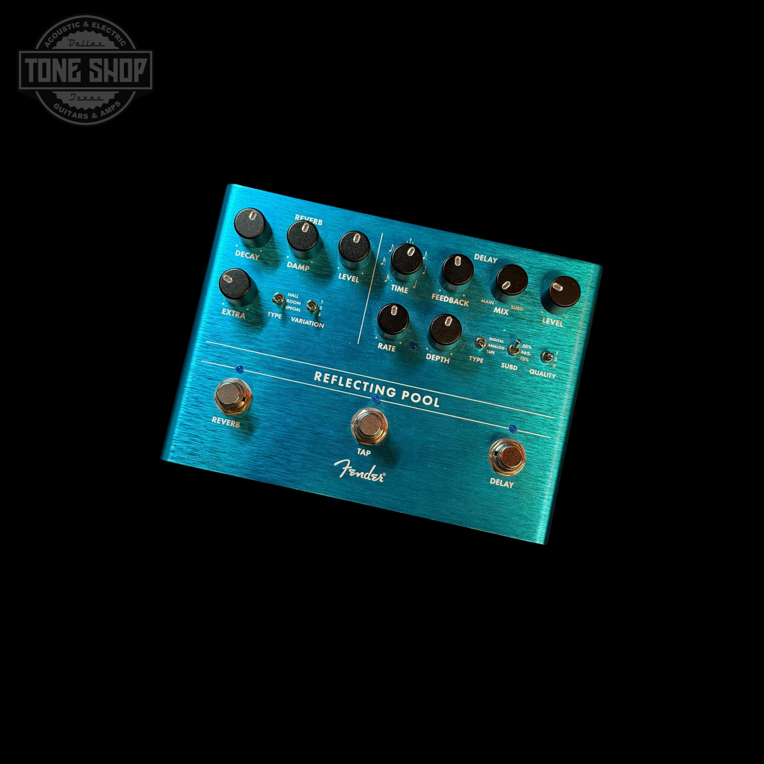 fender acoustic reverb pedal Used Fender Reflecting Pool Delay & Reverb TSU24963 – Tone Shop Guitars