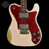 Front of Used Nash T-22 DLX Shell Pink Heavy Aging Ash.