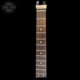 Headstock of Used 2013 Traveler ULE electric guitar.