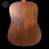 Back of body of Used 2021 Martin D-15M Dreadnought.
