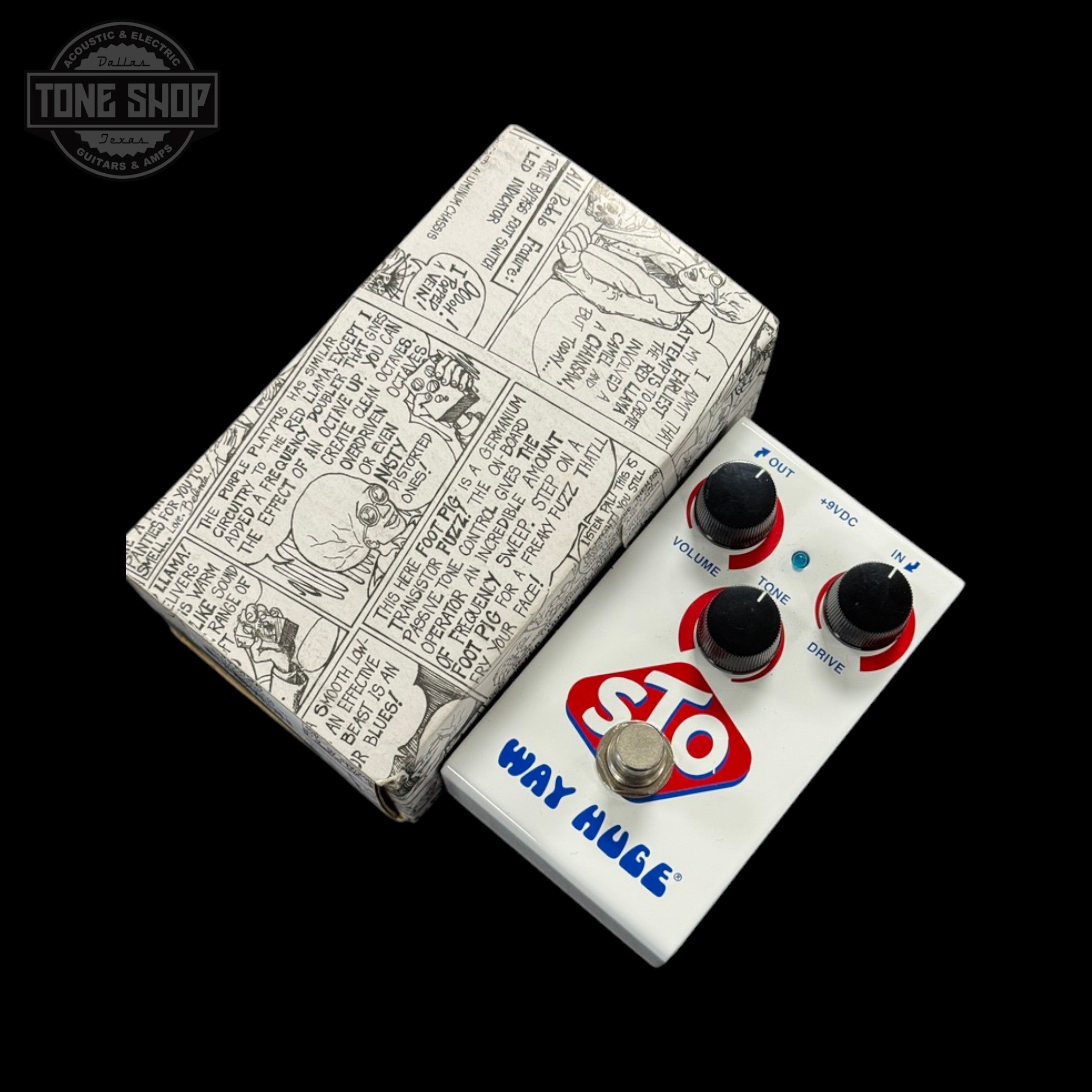 Used Way Huge STO Overdrive w/box TSS7124 – Tone Shop Guitars