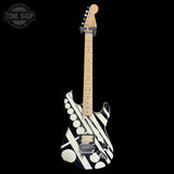 Full frontal of Used 2014 EVH Stripe Series Circles Gloss Body.