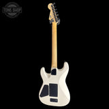 Back of Used 2022 Charvel Jim Root Signature Pro-Mod San Dimas Style 1 HH FR E White.