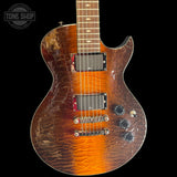 Front of Used 2009 Ibanez ART300BNC Brown Caiman.