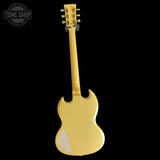 Back of Used Harley Benton DC-DLX Gotoh Deluxe Series TSS7598.