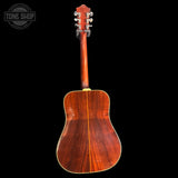 Back of Vintage 1971 Guild D-50 NT.