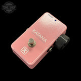 Top of Used Keeley Katana V2 Boost Pink Sparkle TSS7121.