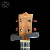 Headstock of Used Enya EVP X1 Ukulele.