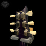 Back of headstock of Used PRS McCarty 594 S2 Whale Blue.