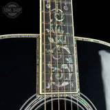 Inlay on Martin Custom Shop 45 Style OM Tree of Life Black.