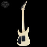 Full back of Used Jackson Custom Shop TSG SL2H Illuminati Vanilla Shake.