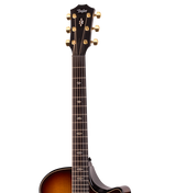 Headstock of Taylor Next Generation Builder's Edition 714ce LTD Cedar / Walnut.
