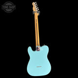 Back of Used T-Style Parts Guitar Robin Egg Blue TSS7672.