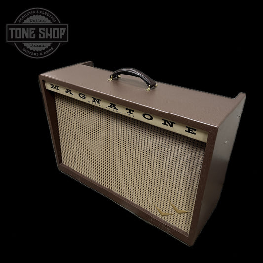 Front of Used Magnatone Twilighter Stereo 2x12 Combo.