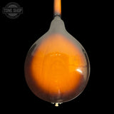 Back of body of Vintage 1964 Gibson A40 Mandolin.